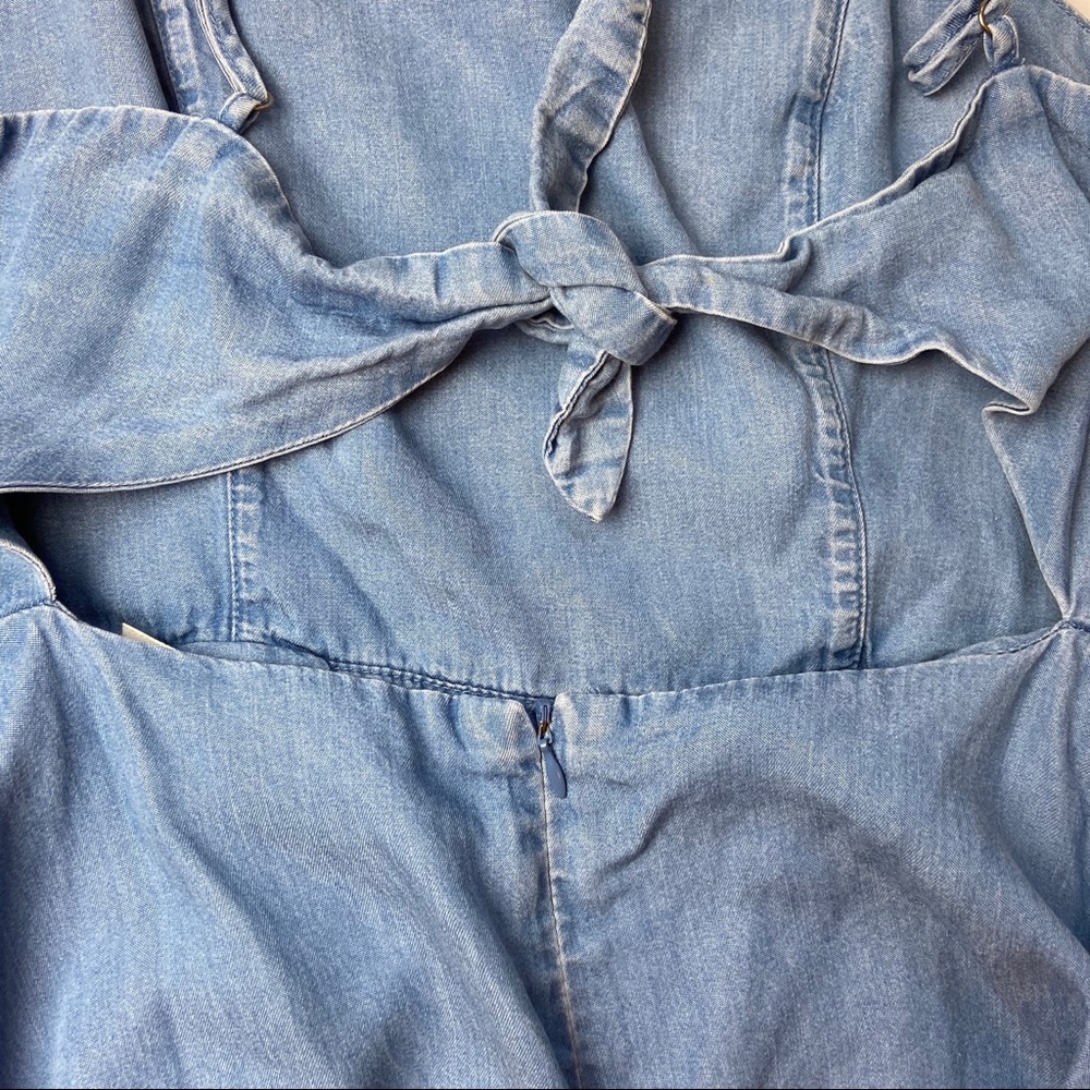 🦄 Kimchi Blue UO Chambray Romper 4 - Picture 8 of 11